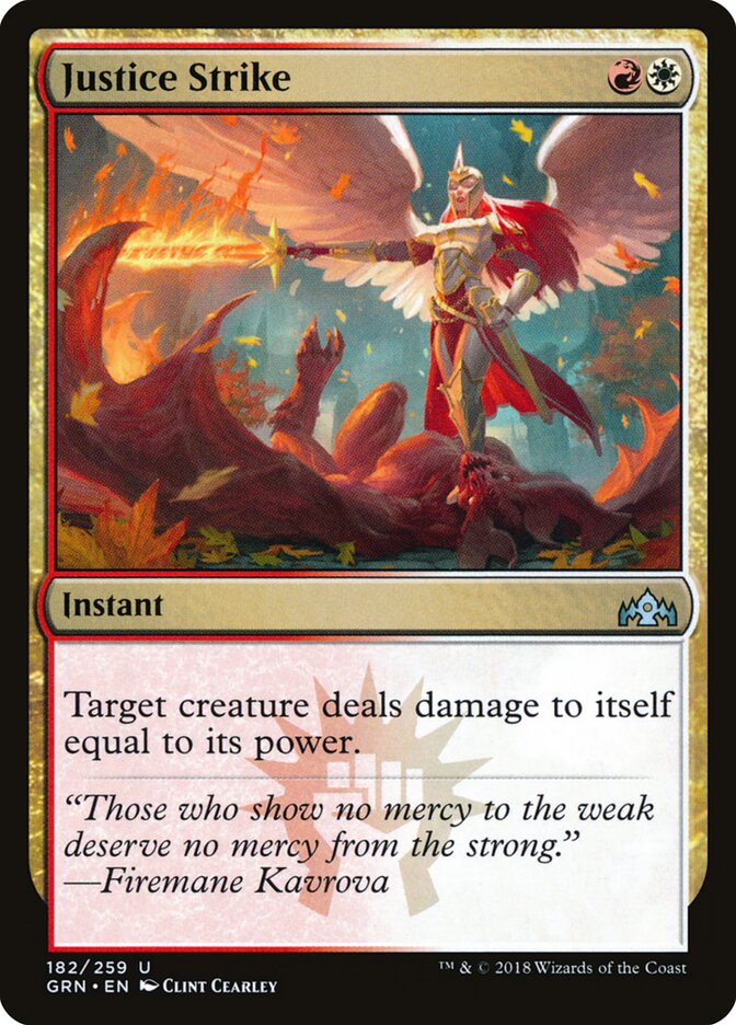 Justice Strike - carta Magic The Gathering