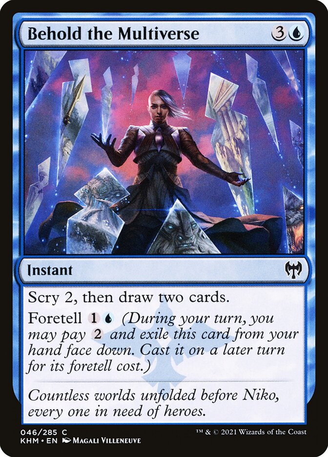 Behold the Multiverse - carta Magic The Gathering