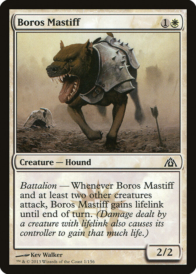 Boros Mastiff - carta Magic The Gathering