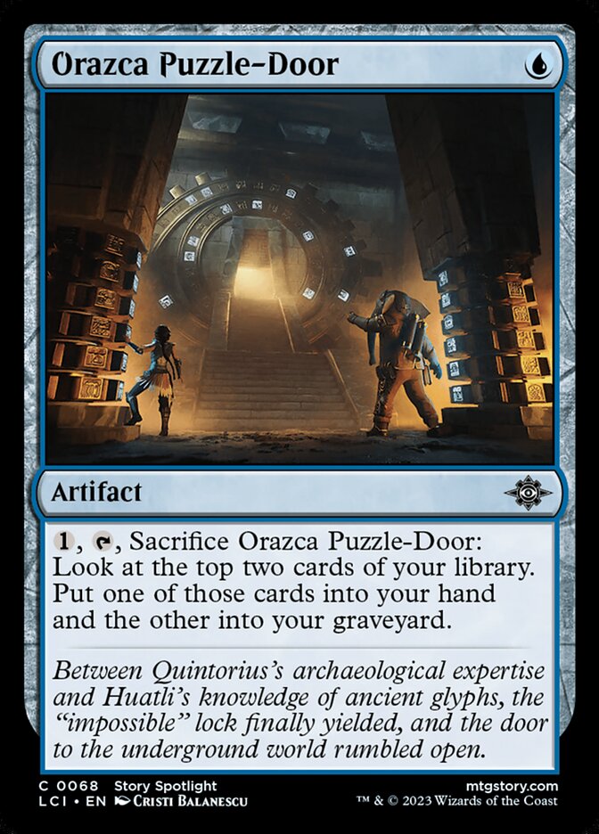 Orazca Puzzle-Door - carta Magic The Gathering