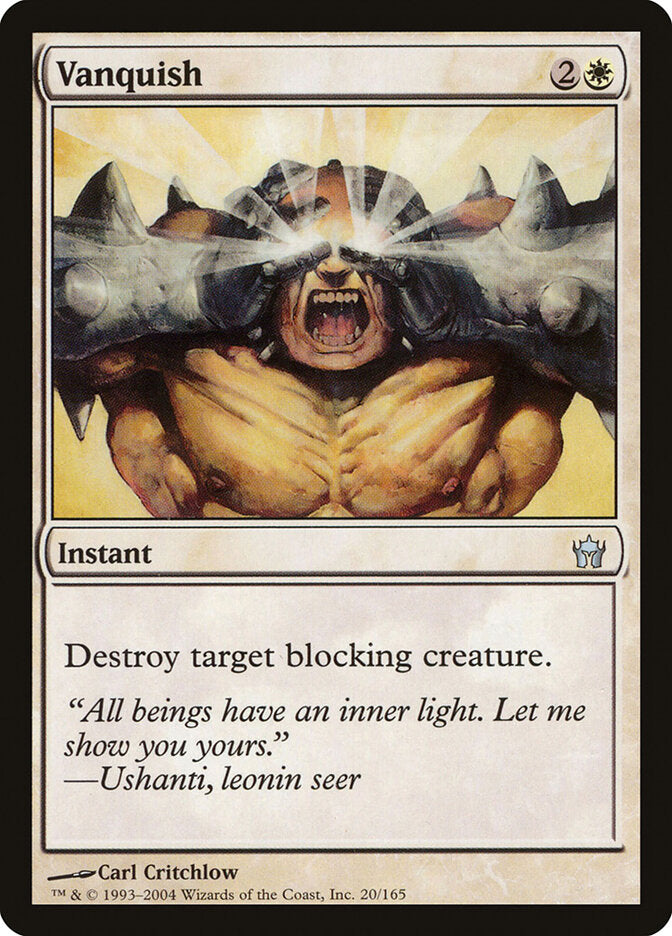 Vanquish - carta Magic The Gathering