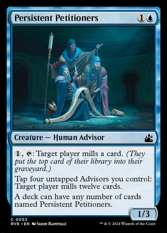 Persistent Petitioners - carta Magic The Gathering