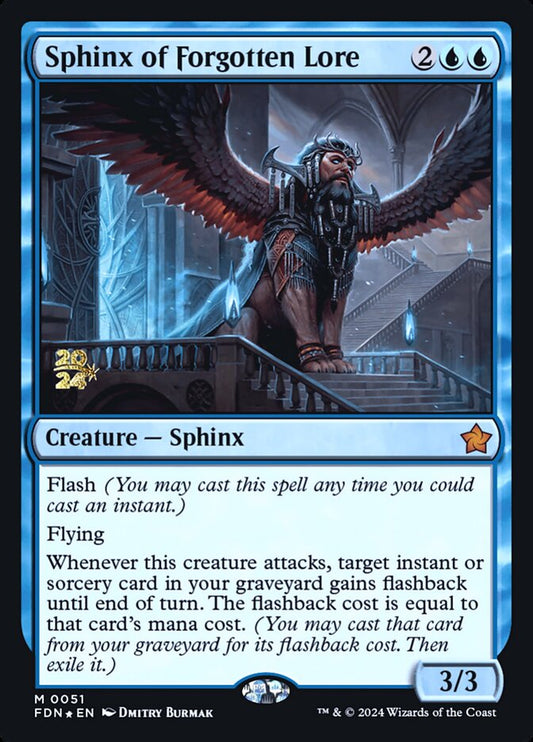 Sphinx of Forgotten Lore - PFDN-51S-F-DS-PR