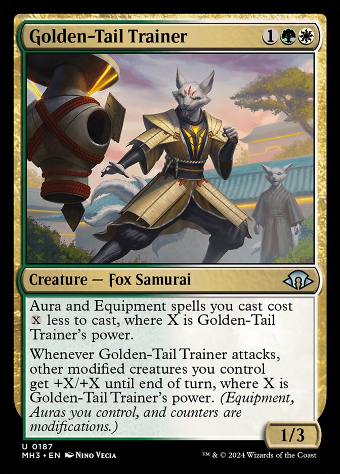 Golden-Tail Trainer - carta Magic The Gathering