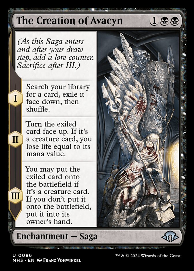 The Creation of Avacyn - carta Magic The Gathering