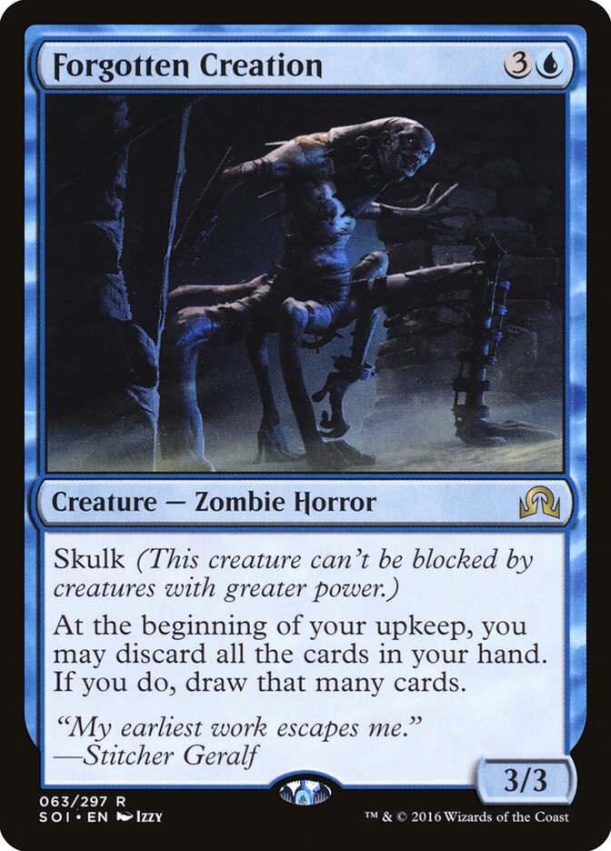 Forgotten Creation - carta Magic The Gathering