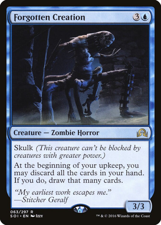 Forgotten Creation - carta Magic The Gathering