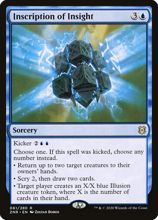 Inscription of Insight - carta Magic The Gathering