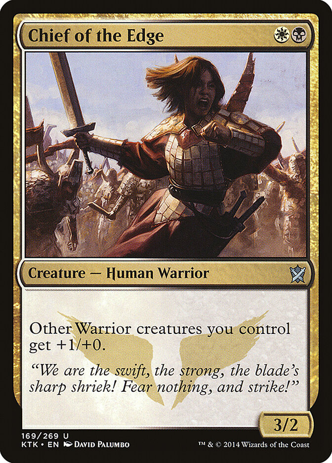 Chief of the Edge - carta Magic The Gathering