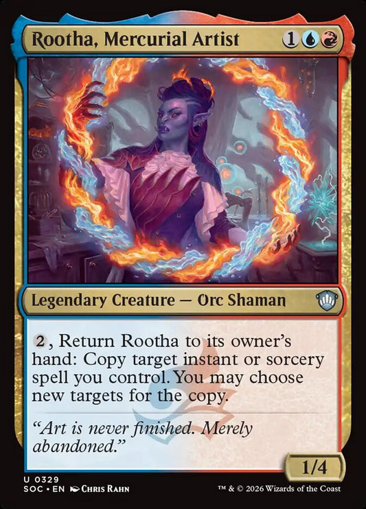 Rootha, Mercurial Artist - SOC-329-NF-LDG