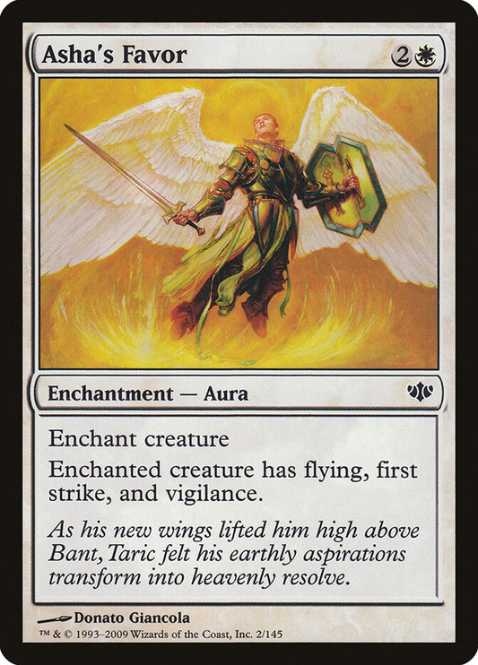 Asha's Favor - carta Magic The Gathering