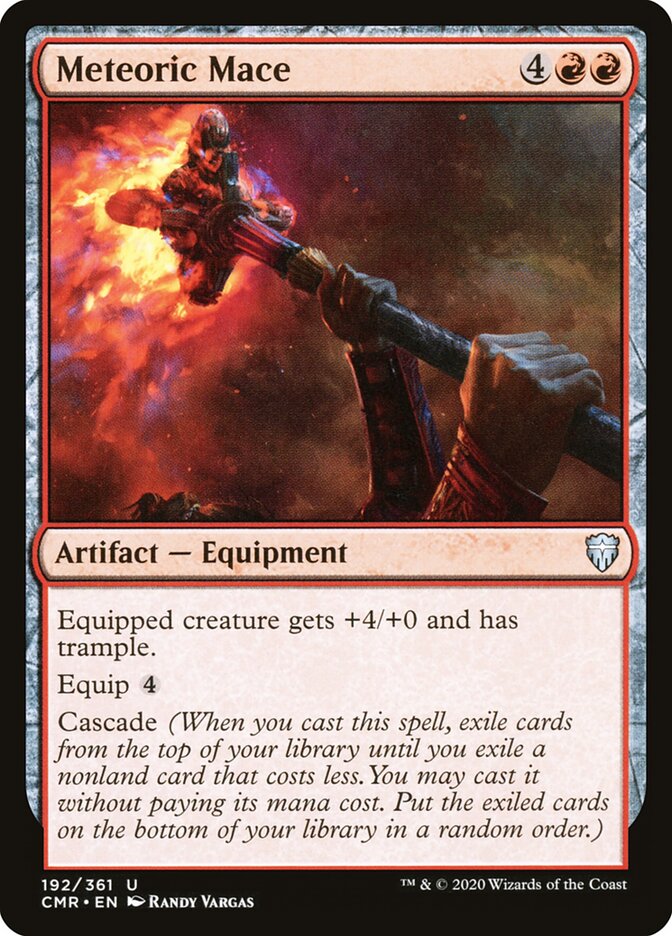 Meteoric Mace - carta Magic The Gathering