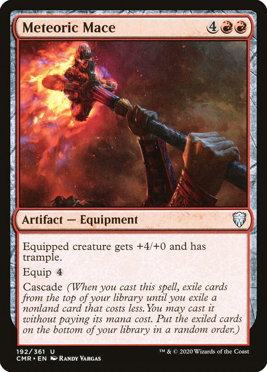 Meteoric Mace - carta Magic The Gathering