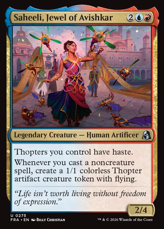 Saheeli, Jewel of Avishkar - carta Magic The Gathering
