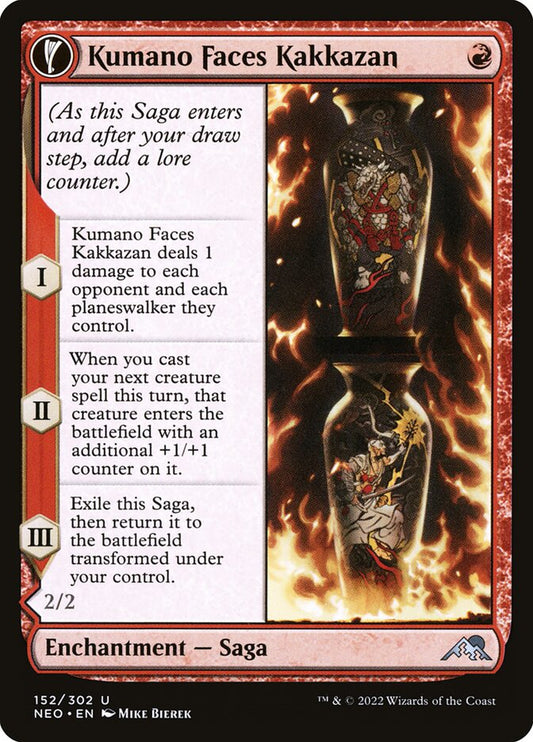Kumano Faces Kakkazan - carta Magic The Gathering