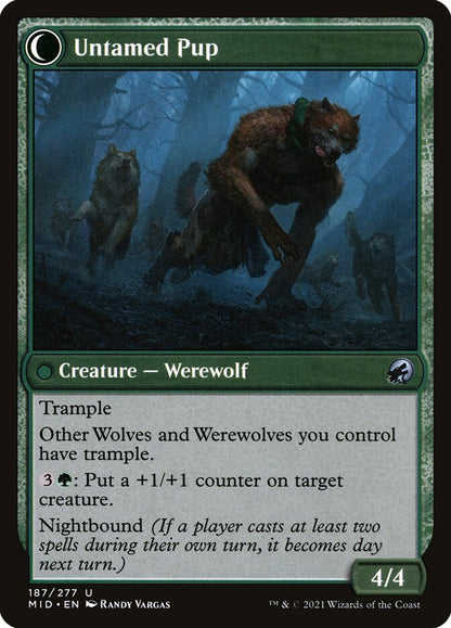 Untamed Pup - carta Magic The Gathering