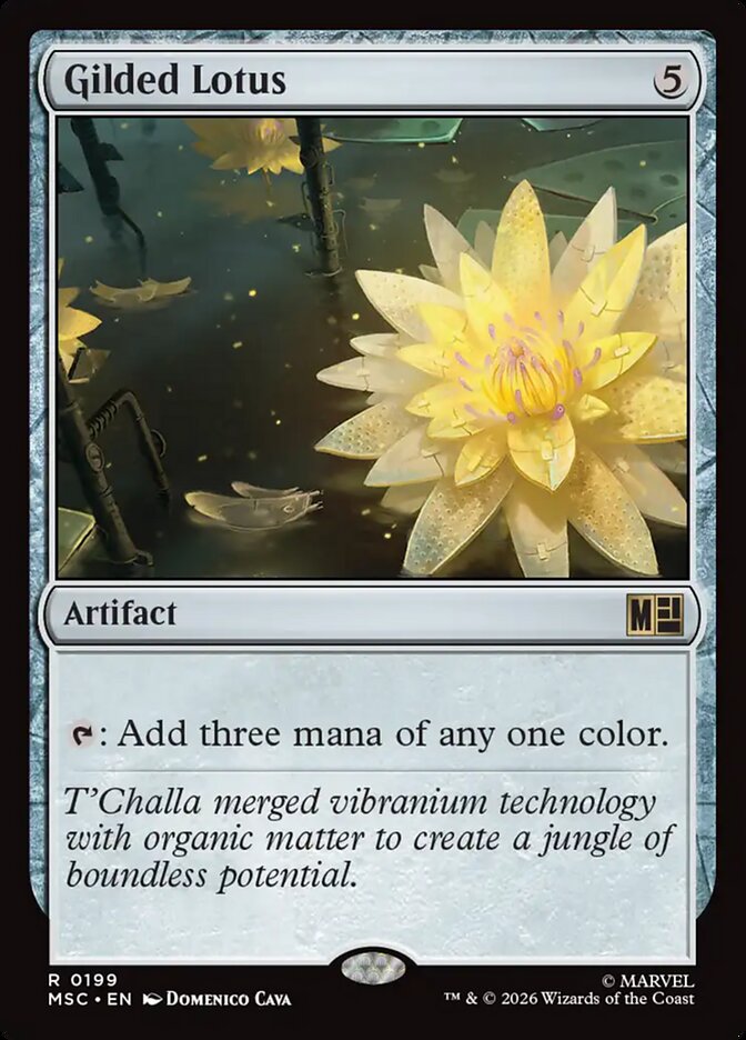 Gilded Lotus - carta Magic The Gathering