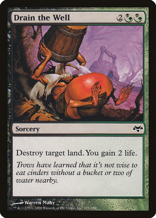Drain the Well - carta Magic The Gathering