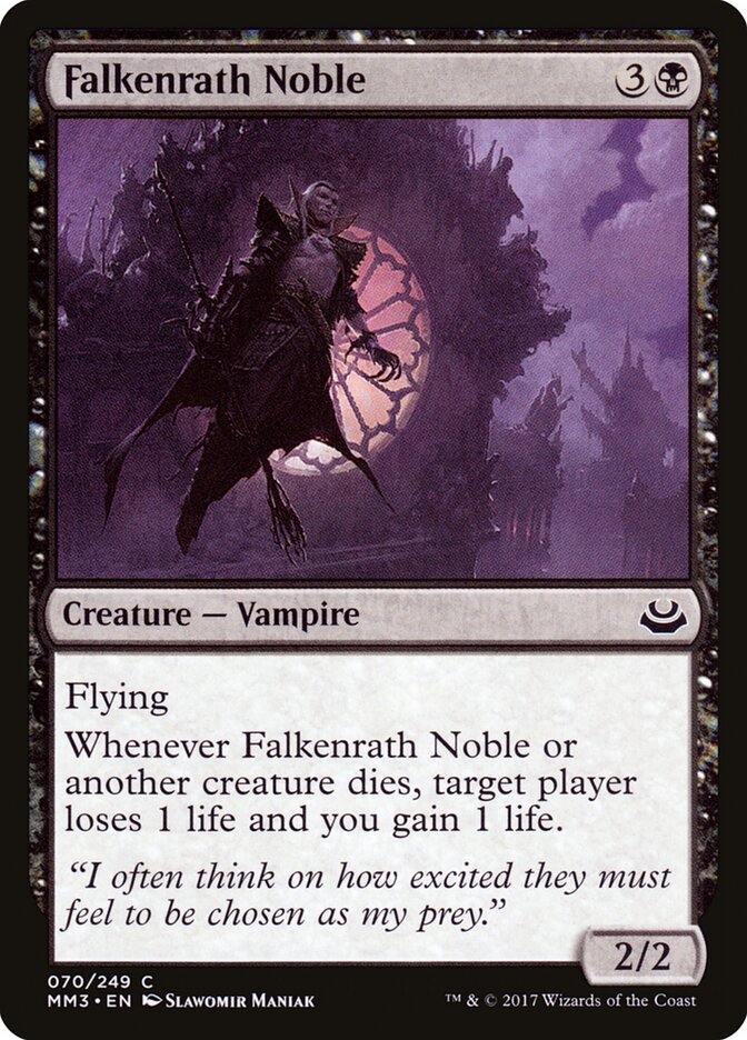 Falkenrath Noble - carta Magic The Gathering