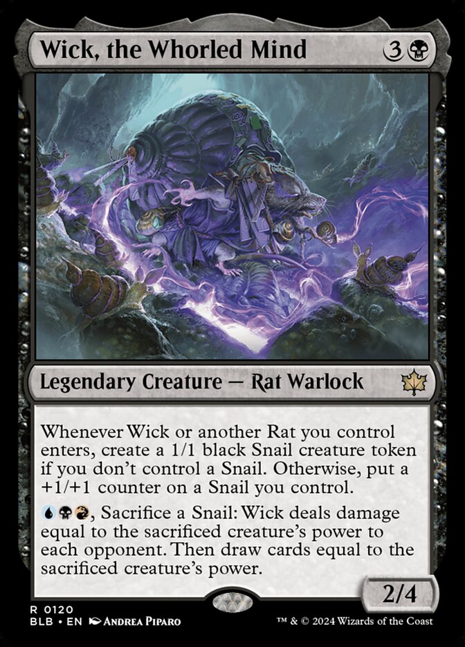 Wick, the Whorled Mind - carta Magic The Gathering