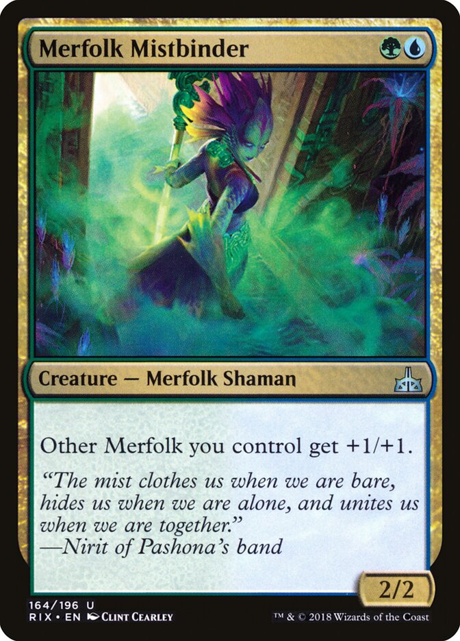 Merfolk Mistbinder - carta Magic The Gathering