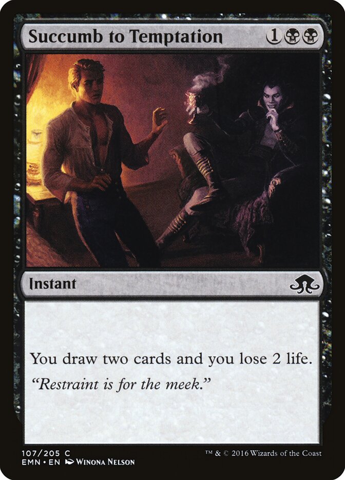Succumb to Temptation - carta Magic The Gathering