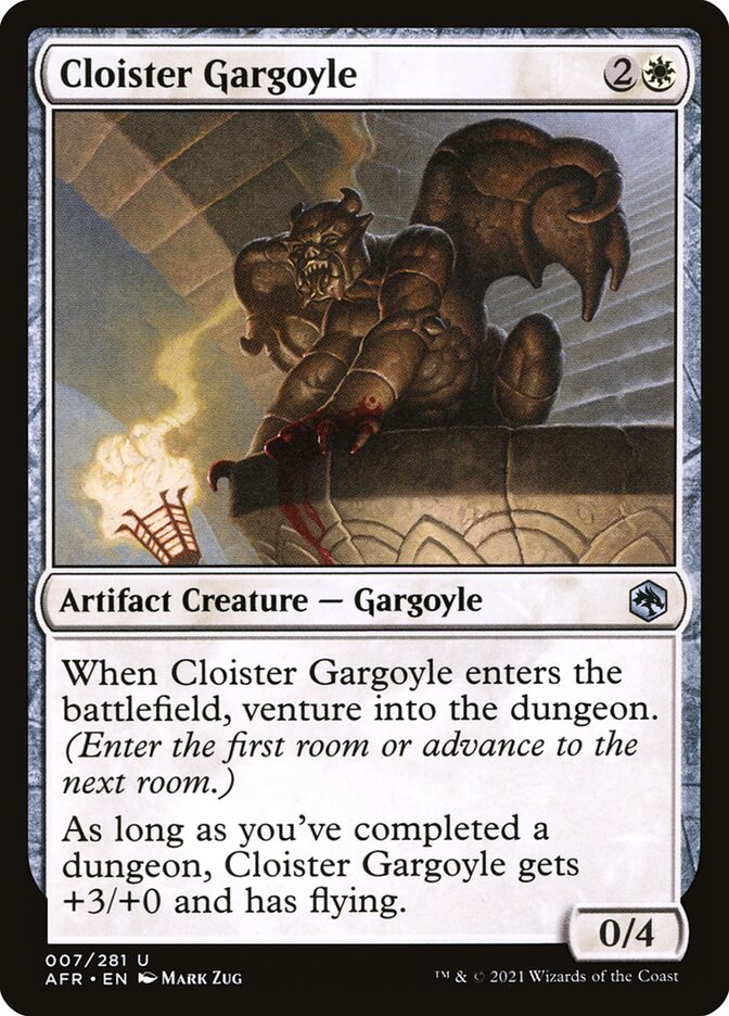 Cloister Gargoyle - carta Magic The Gathering