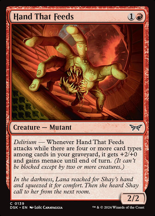 Hand That Feeds - DSK-139-NF-STD