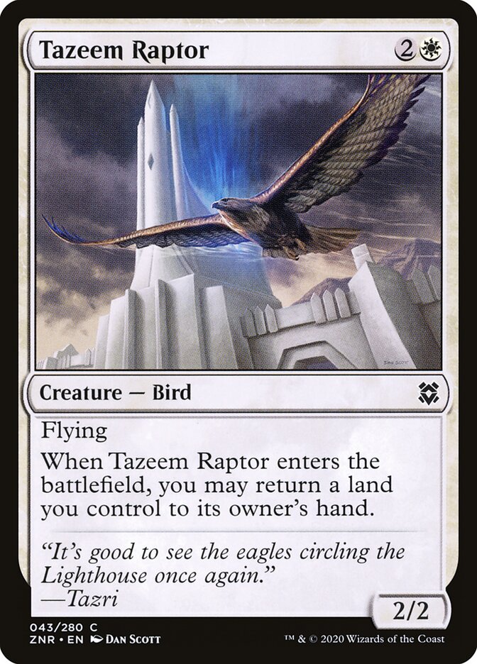Tazeem Raptor - carta Magic The Gathering