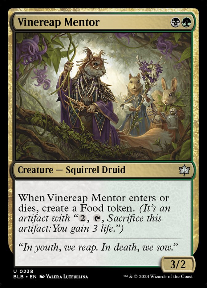 Vinereap Mentor - carta Magic The Gathering