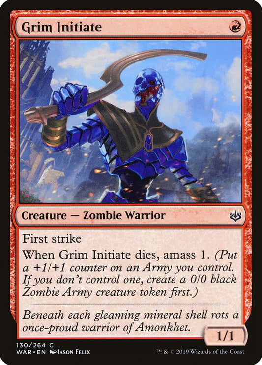 Grim Initiate - carta Magic The Gathering