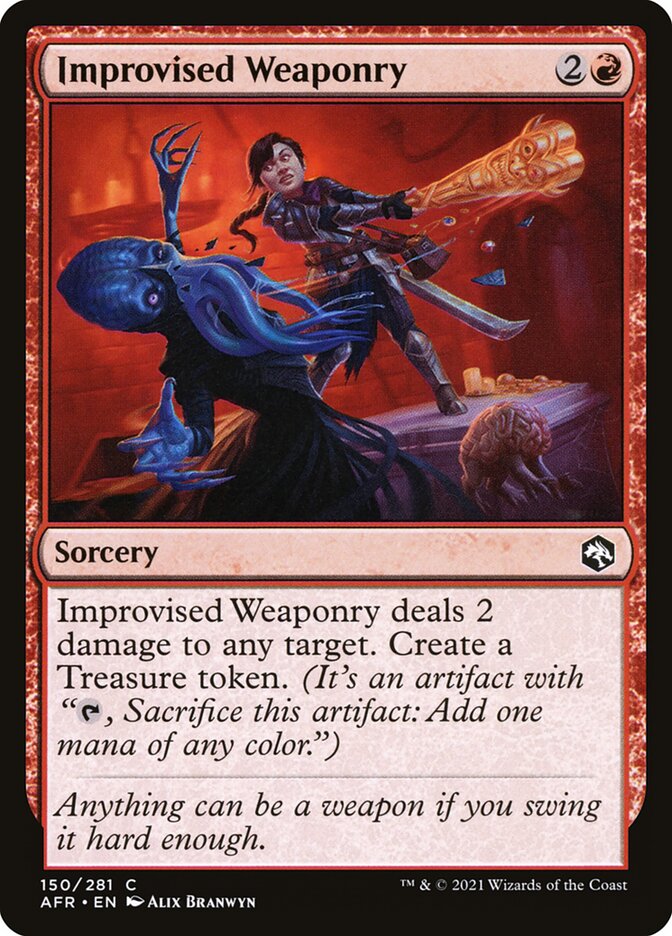 Improvised Weaponry - carta Magic The Gathering