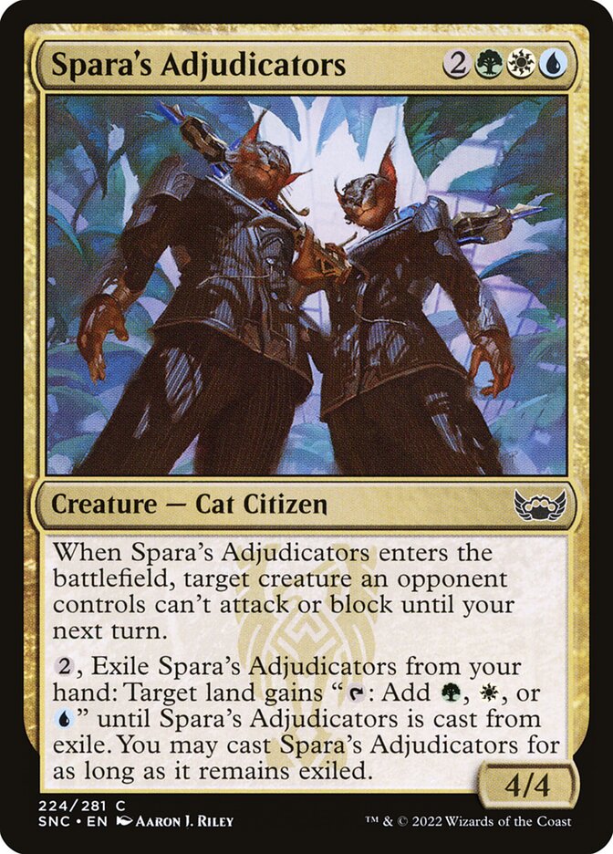 Spara's Adjudicators - carta Magic The Gathering