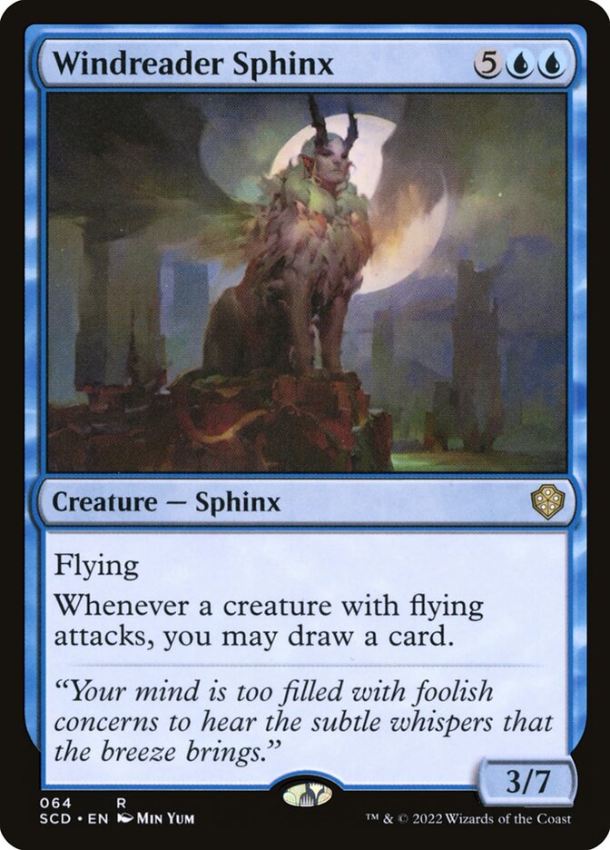 Windreader Sphinx - carta Magic The Gathering