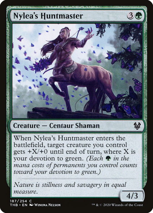 Nylea's Huntmaster - carta Magic The Gathering