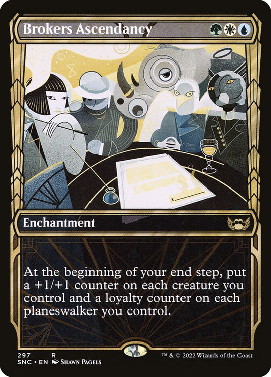 Brokers Ascendancy - carta Magic The Gathering