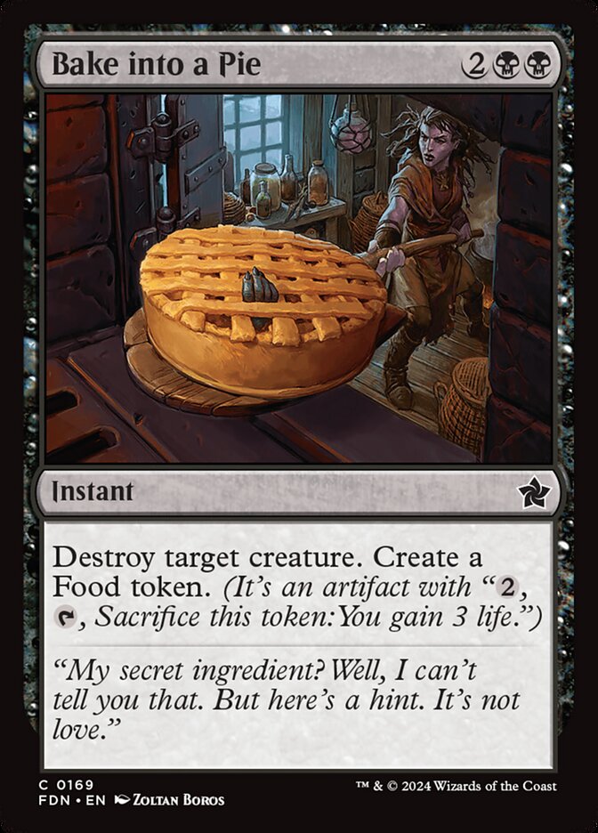 Bake into a Pie - carta Magic The Gathering