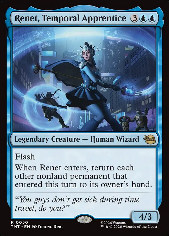 Renet, Temporal Apprentice - carta Magic The Gathering