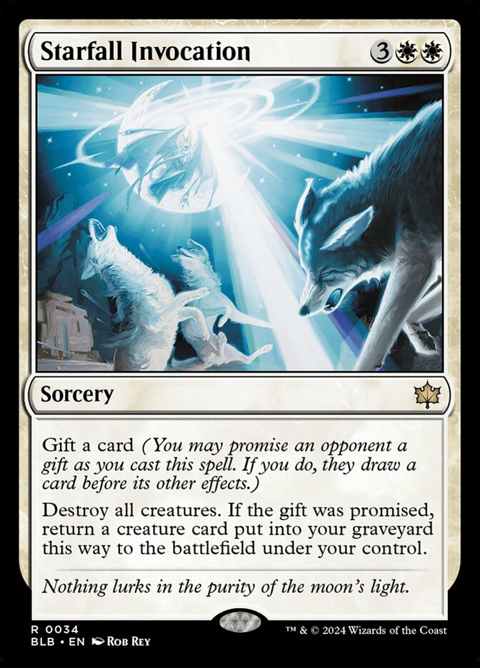 Starfall Invocation - carta Magic The Gathering