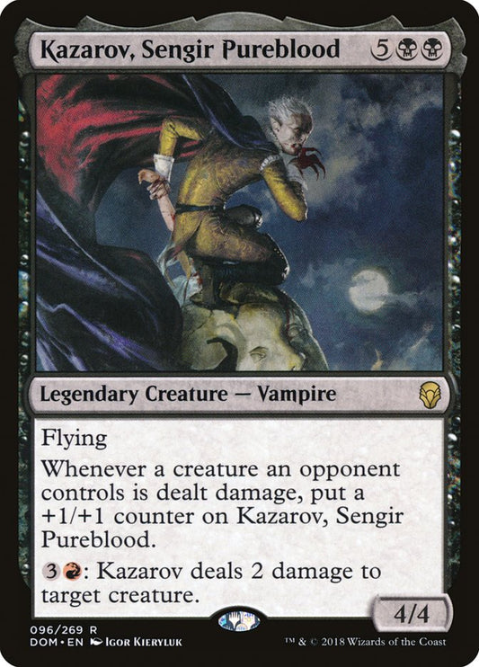 Kazarov, Sengir Pureblood - carta Magic The Gathering