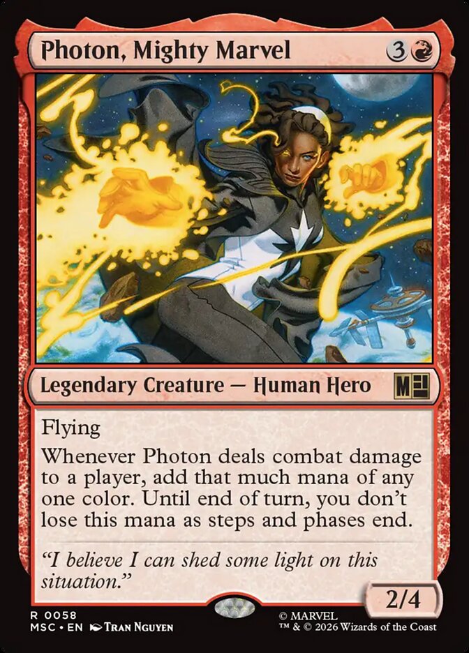 Photon, Mighty Marvel - carta Magic The Gathering