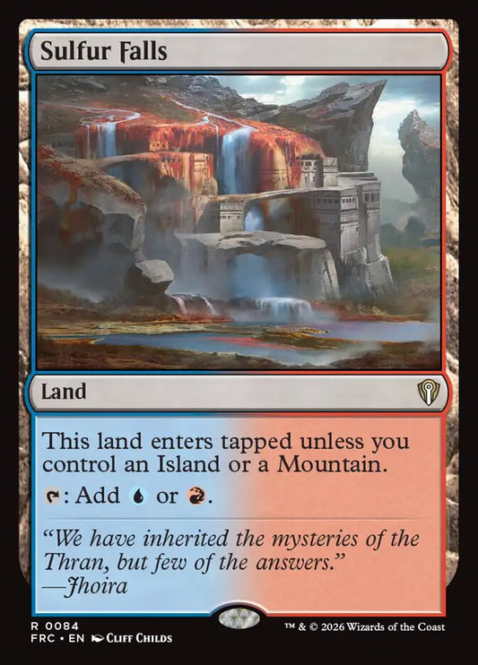 Sulfur Falls - carta Magic The Gathering