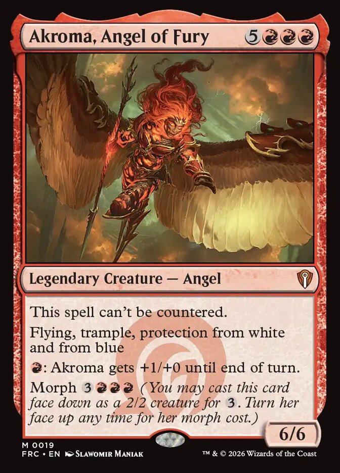Akroma, Angel of Fury - carta Magic The Gathering