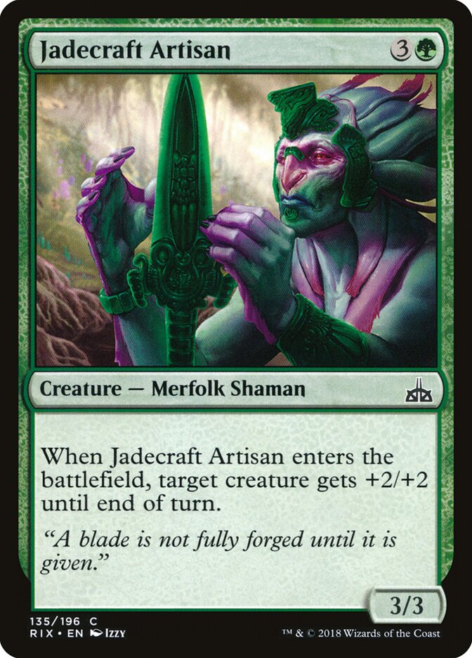 Jadecraft Artisan - carta Magic The Gathering