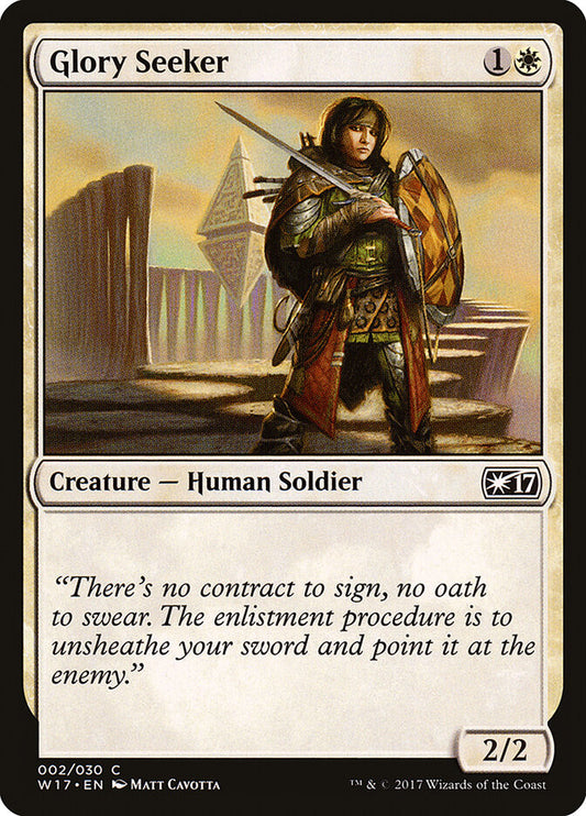 Glory Seeker - carta Magic The Gathering