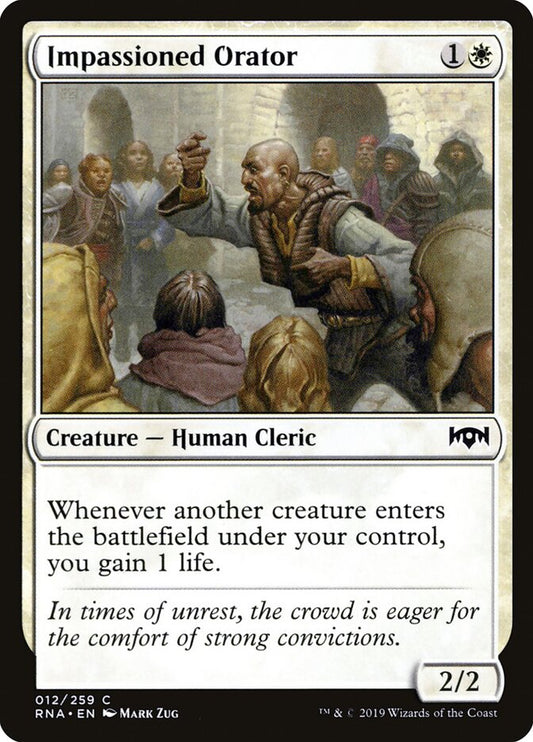 Impassioned Orator - carta Magic The Gathering