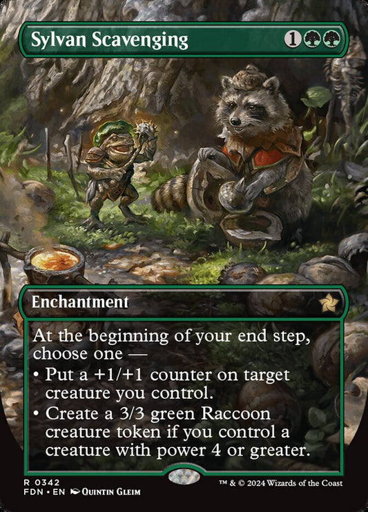 Sylvan Scavenging - carta Magic The Gathering