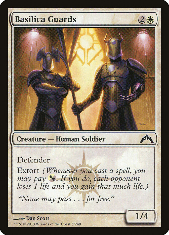 Basilica Guards - carta Magic The Gathering