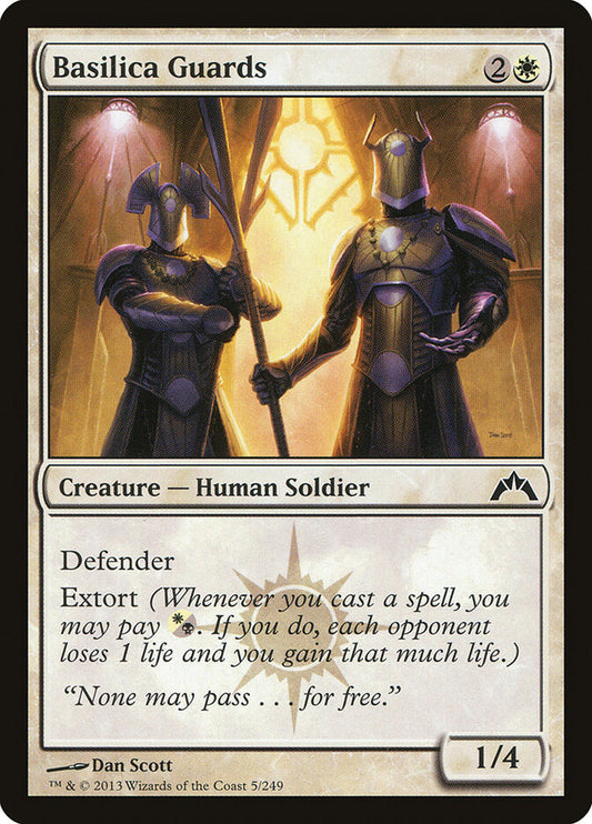 Basilica Guards - carta Magic The Gathering