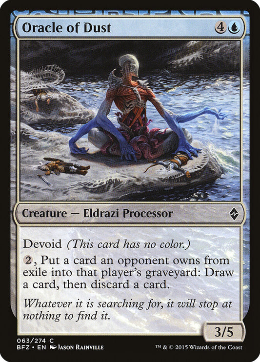 Oracle of Dust - carta Magic The Gathering